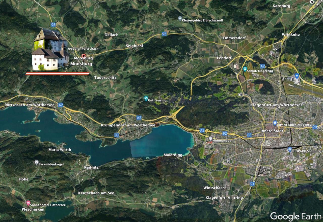 Schloss Moosburg Gaestehaus Екстер'єр фото